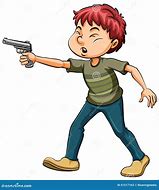 Image result for Gun Cartoon Boy
