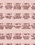 Image result for 30-Day Movie Challenge Template