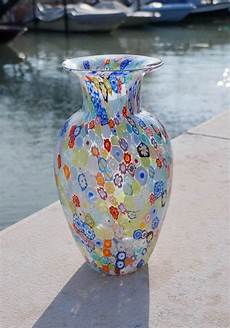lade in vetro di murano exclusive murano glass vase with murrina millefiori lade in vetro di murano exclusive murano glass vase with murrina millefiori