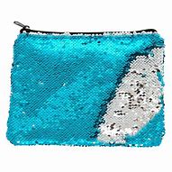 Image result for Sequin Cosmetic Bag