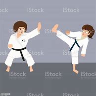 Image result for Karate Sparring Clip Art