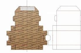 Image result for Laser-Cut Cardboard Box Template