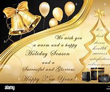 Image result for Christmas and New Year Greetings Business Card
