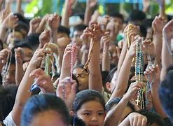 Image result for People Praying the Rosary