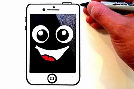 Image result for How to Draw a Cute iPhone 3 D