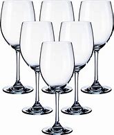 Image result for 6 Crystal Wine Glasses