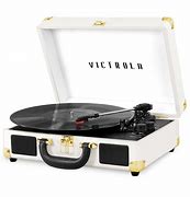 Image result for Vintage Suitcase Record Player