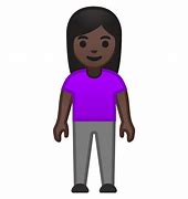 Image result for Girl Standing Emoji Apple
