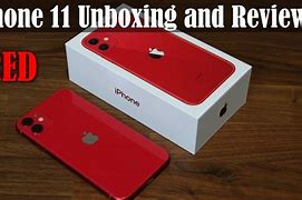 Image result for iPhone 11 Red Unboxing