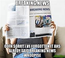 Image result for Breaking News Meme Mug