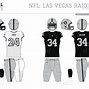 Image result for New Raiders Stadium Las Vegas Uniforms