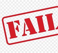 Image result for Failure Clip Art