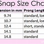 Image result for Snap Swivel Size Chart