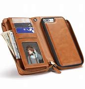 Image result for iPhone 6 Plus Wallet with Zipper Cases