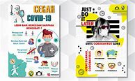Image result for Contoh Poster Covid 19