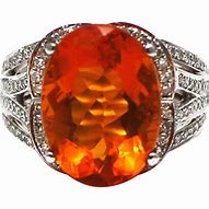 Image result for Genuine Fire Opal Rings