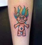 Image result for Troll Doll Tattoo
