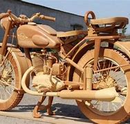 Image result for Wooden Motorcycle Real