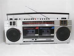 Image result for Dual Cassette Boombox