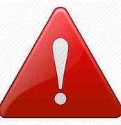 Image result for Alert Sign with Phone in Red Color