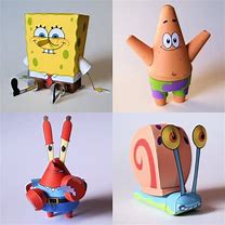 Image result for Spongebob Papercraft