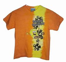 Image result for Yellow Spongebob T-Shirt