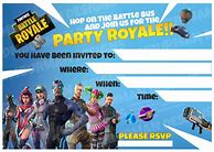 Image result for Fortnite Birthday Party Printables