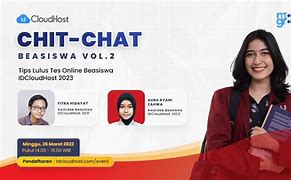 Image result for Template Chat Beasiswa