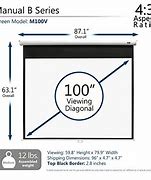 Image result for 120 Inch Projector Screen vs 100 Inch