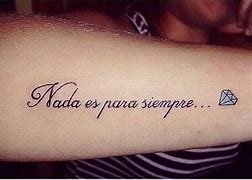 Image result for Tatuajes De Frases En Espanol