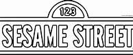 Image result for Sesame Street Logo Coloring Pages