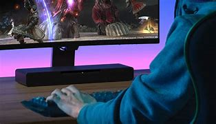 Image result for Gaming Computer Monitor with Attached Sound Bar