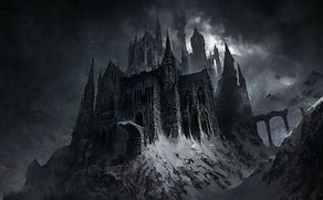 Image result for Gothic Castle On a Hill