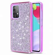 Image result for Galaxy A52 5G Purple Case with Popsocket