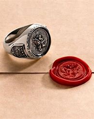 Image result for Stainless Steel Navy Rings