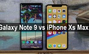 Image result for Galaxy Note 9 vs iPhone XS Max