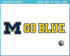 Image result for Michigan Go Blue SVG