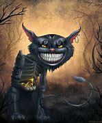Image result for Creepy Cheshire Cat Smile