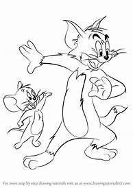 Image result for Sketsa Tom and Jerry