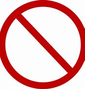 Image result for No Clip Art Free