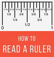 Image result for Ruler Measurements Inches Chart