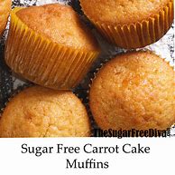 Image result for Sugar Free Carrot Cake Muffins
