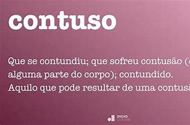 Image result for contuso