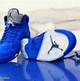 Image result for Air Jordan 5 Retro Blue and White