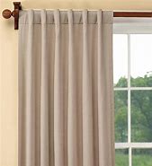 Image result for Rod Pocket Living Room Curtains