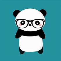 Image result for Cute Nerd Panda Drawings