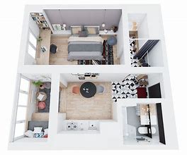 Image result for 35 Square Meters Apartment