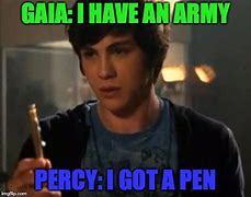 Image result for Percy Jackson Pen Meme