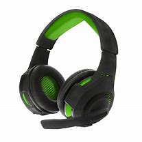 Image result for Green Wireless Headphones with Mic