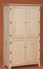 Image result for Unfinished Pantry Cabinet 36 X 72